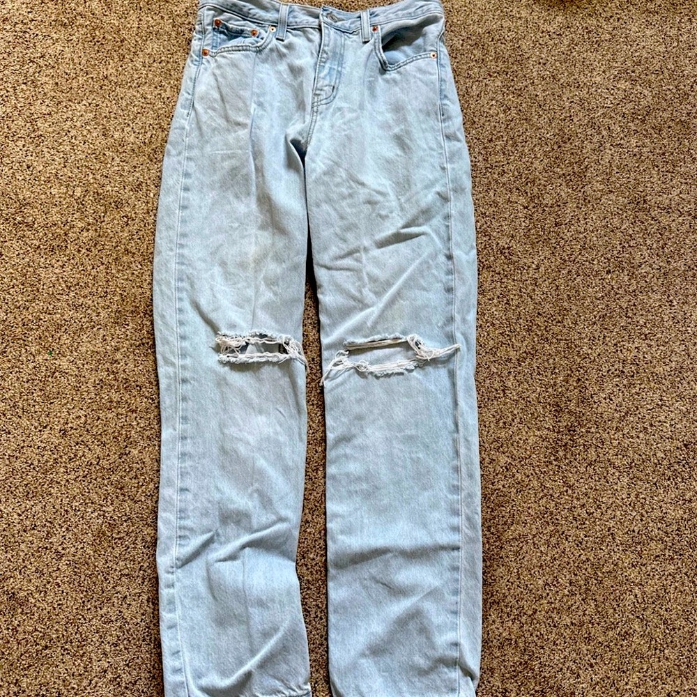 Levi’s Pro Straight Ripped Jeans